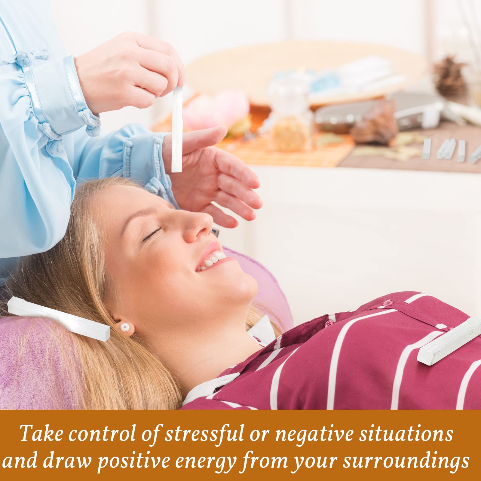 Tessco for you selenite wand suitable for office zen and concentration