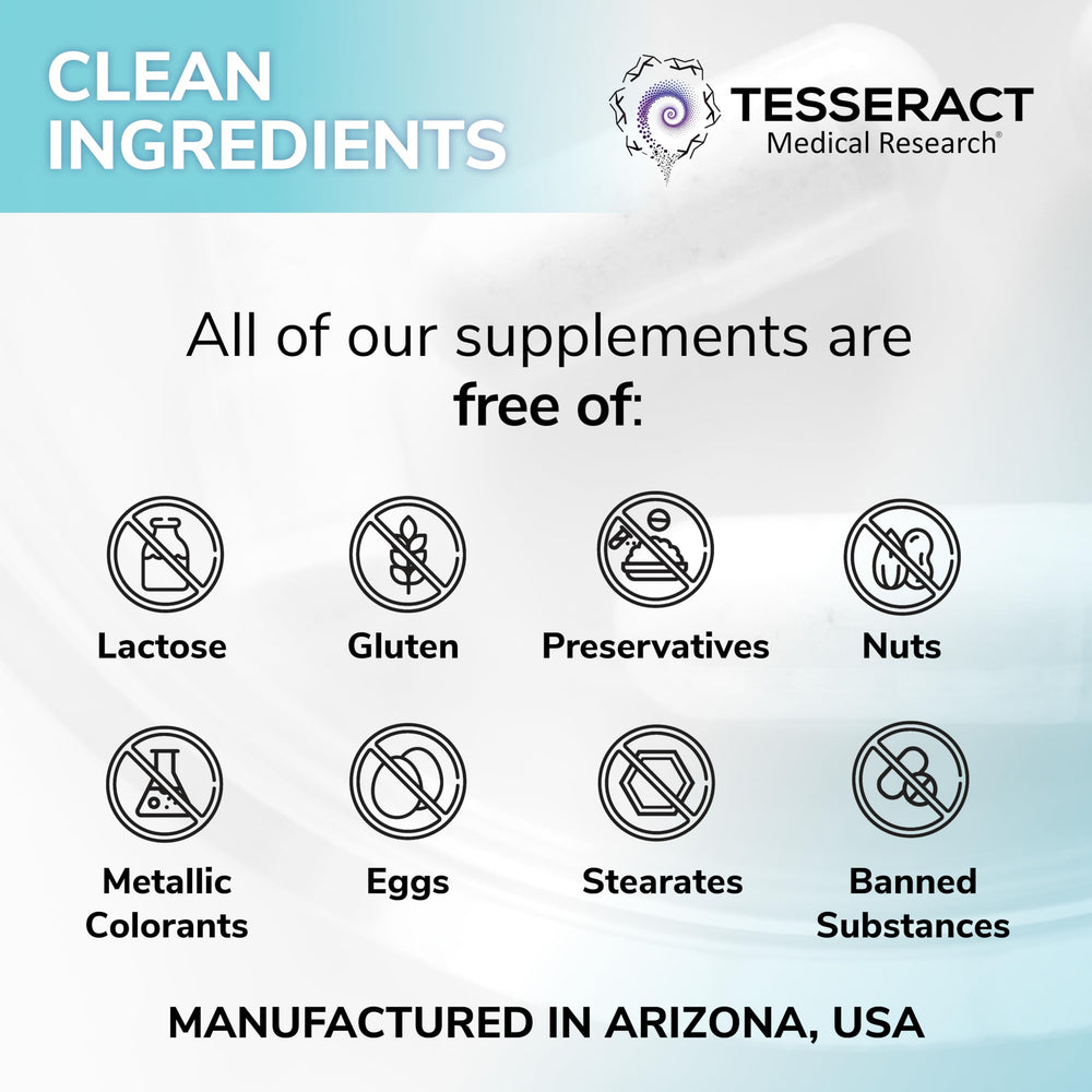 Tesseract CyLoc technology illustration for better absorption.