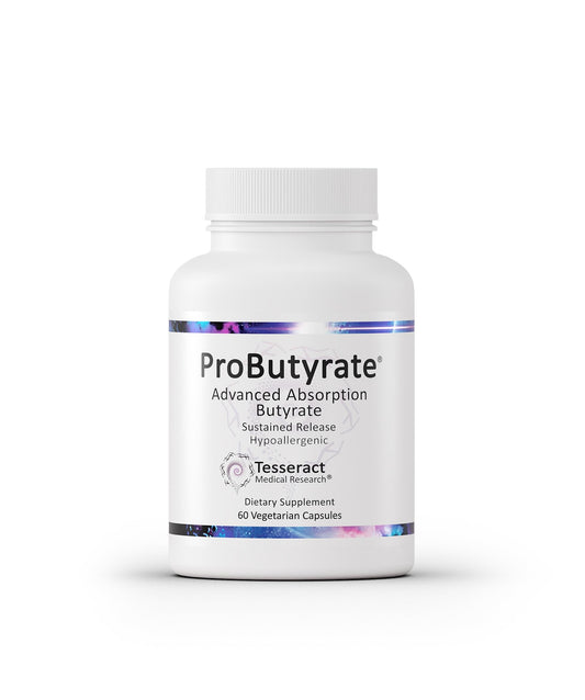 Tesseract ProButyrate bottle ready for daily gut health support