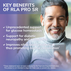 Tesseract RLA Pro SR capsules close-up with evenly coated capsules for amino acid metabolism support