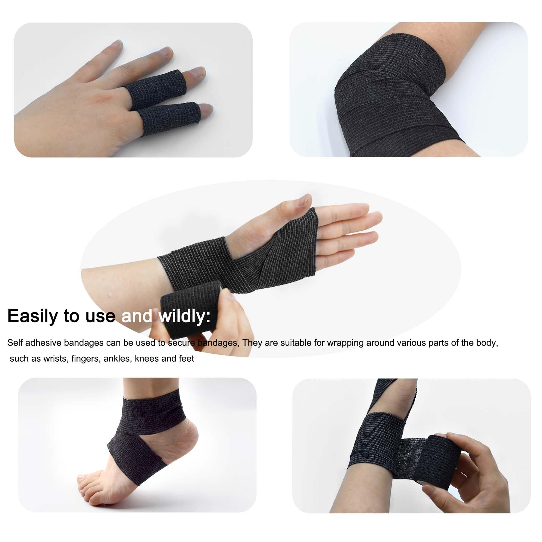 TGANNYOCR bandage wrap material close-up highlights breathable fabric