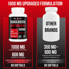 Thalacy ashwagandha 150mg blend visual suggesting balanced energy