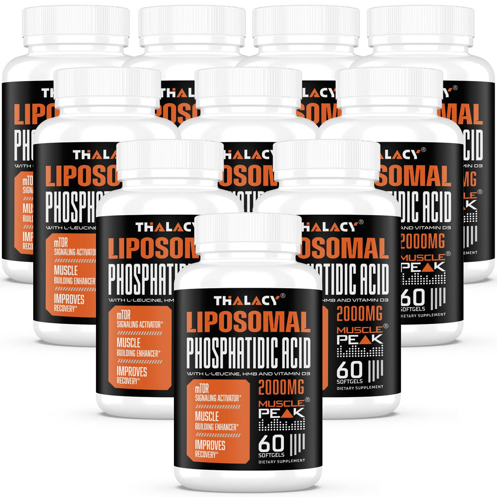 Thalacy 2000mg PA bottle showing label and potency for enhanced muscle support.