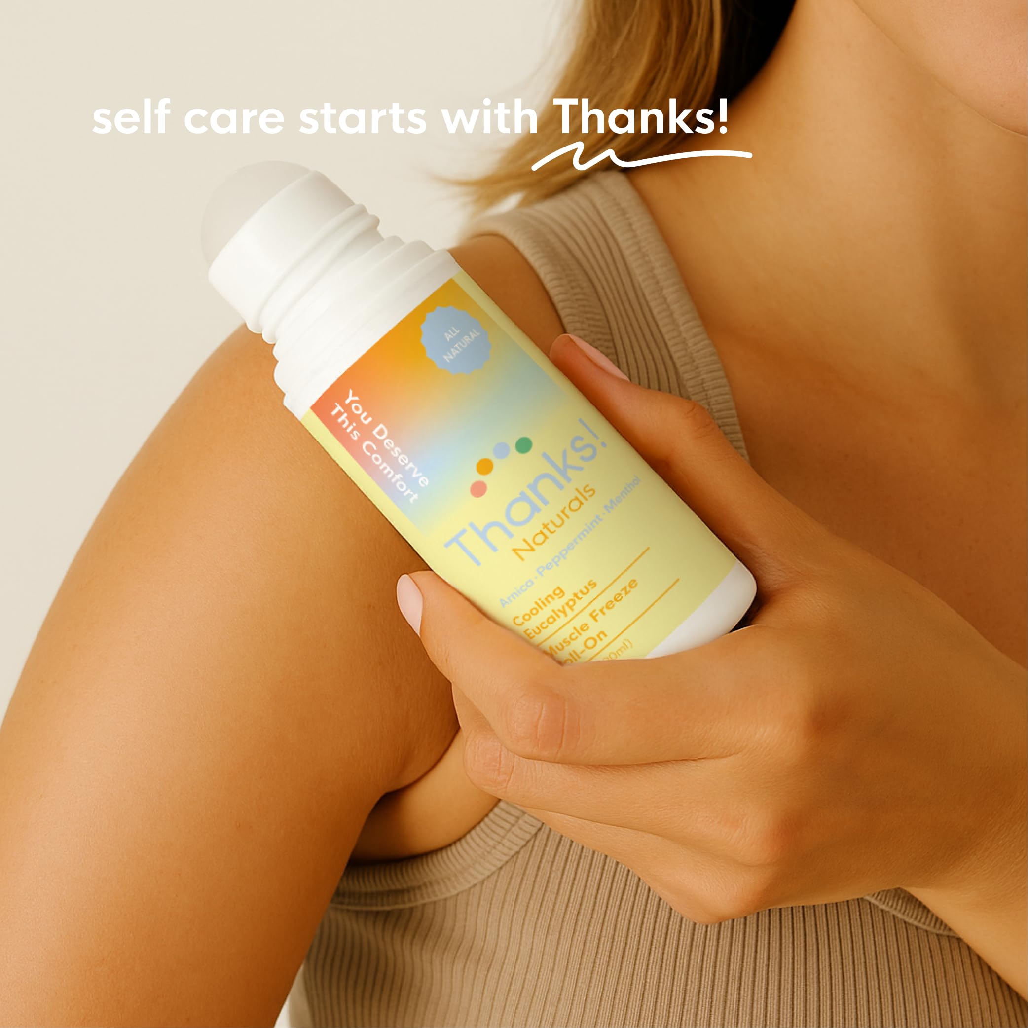 Thanks! Naturals eucalyptus aroma adds a spa-like feel during application.