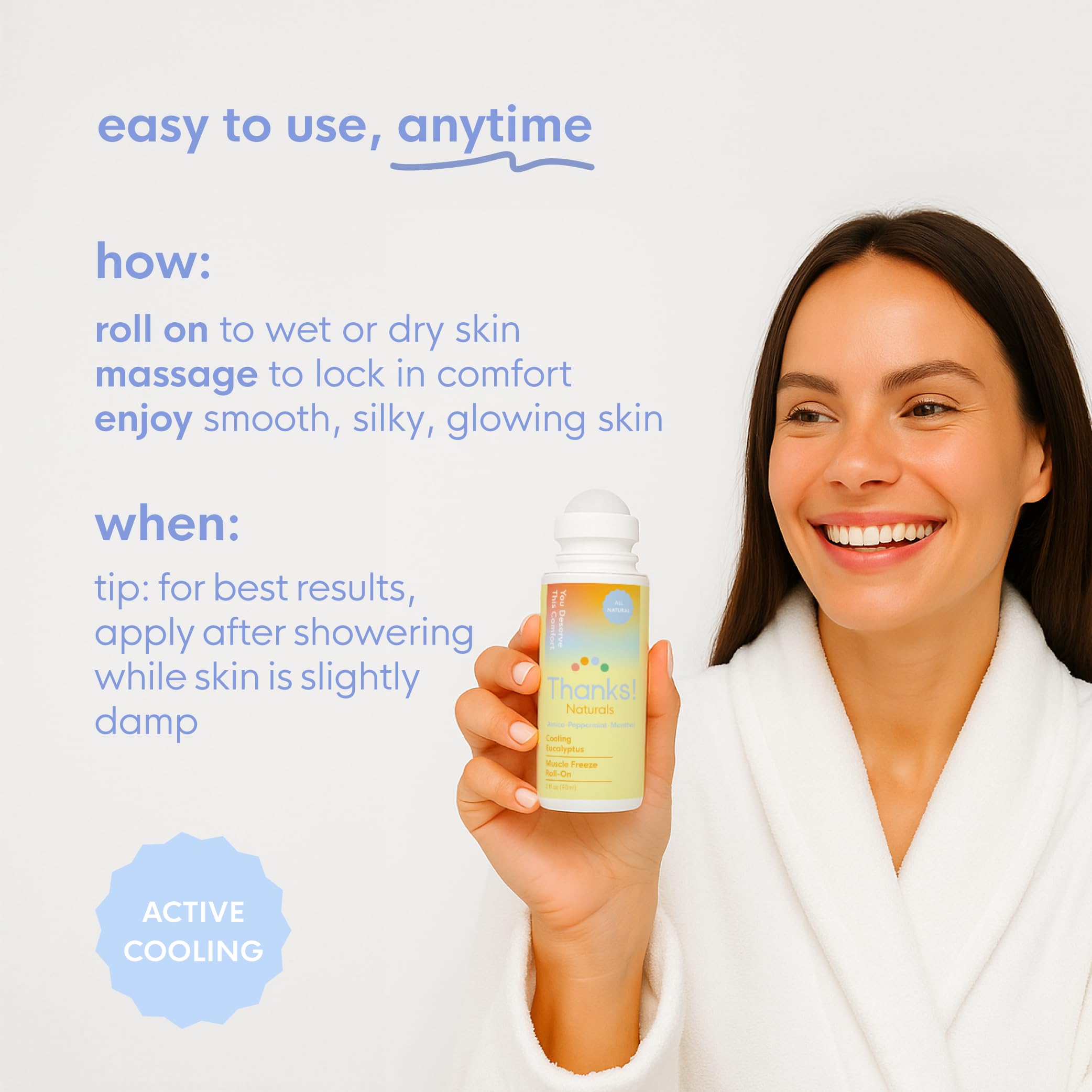 Thanks! Naturals vegan-ingredients support a clean self-care routine.