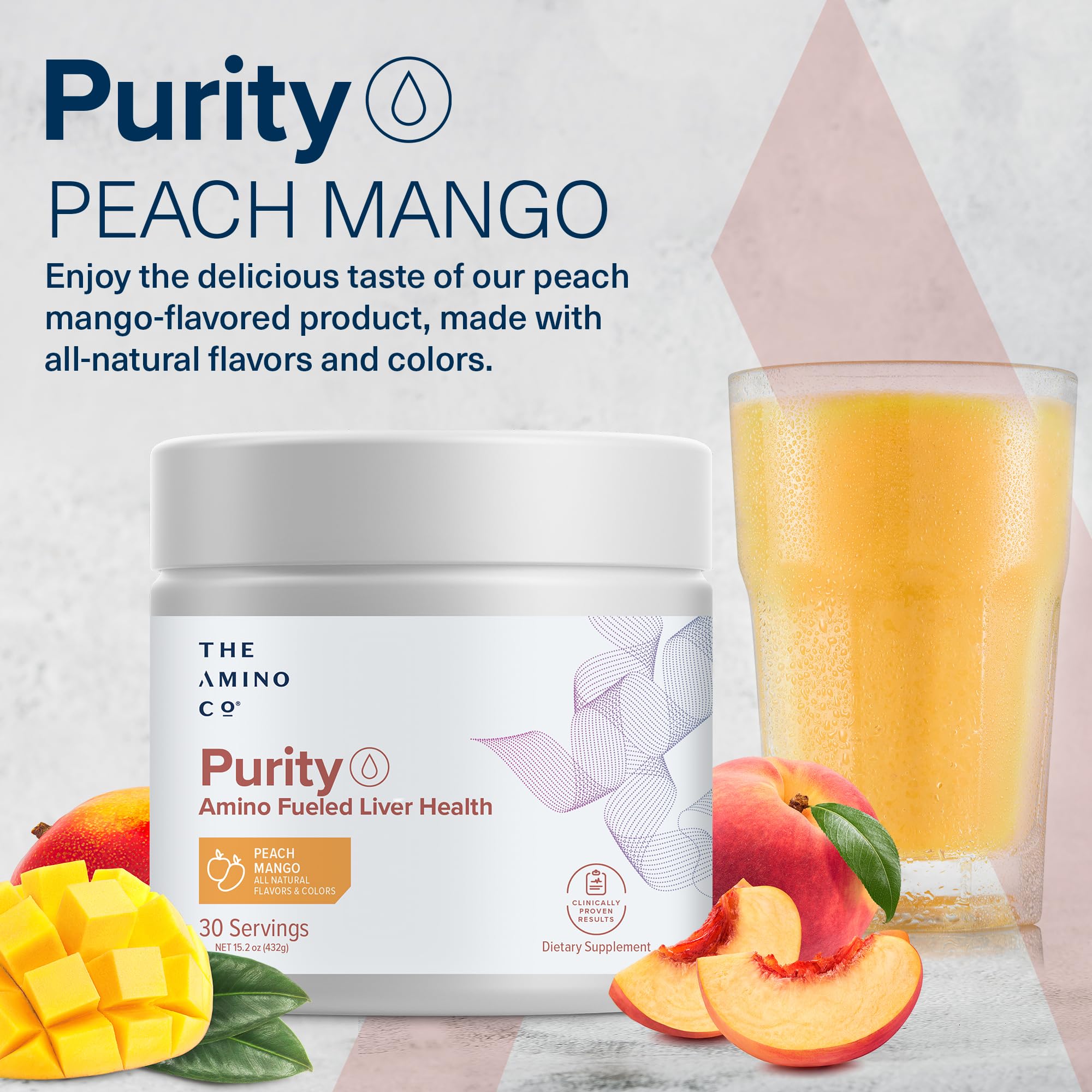 Product label highlights dosage and premium quality assurance.