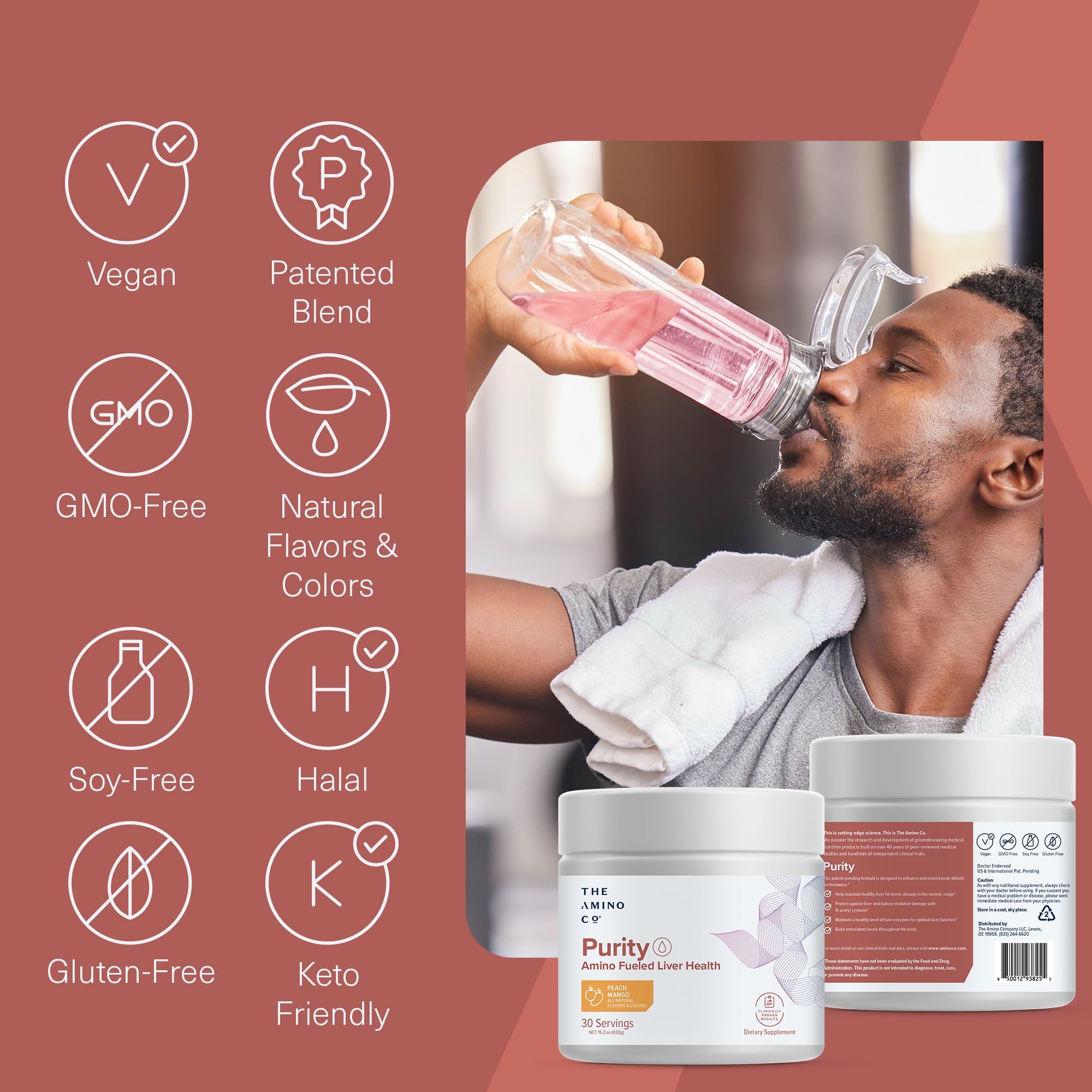 The kidney-liver support blend suggests comprehensive wellness for daily vitality.