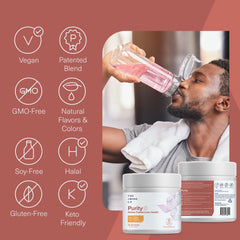 The kidney-liver support blend suggests comprehensive wellness for daily vitality.