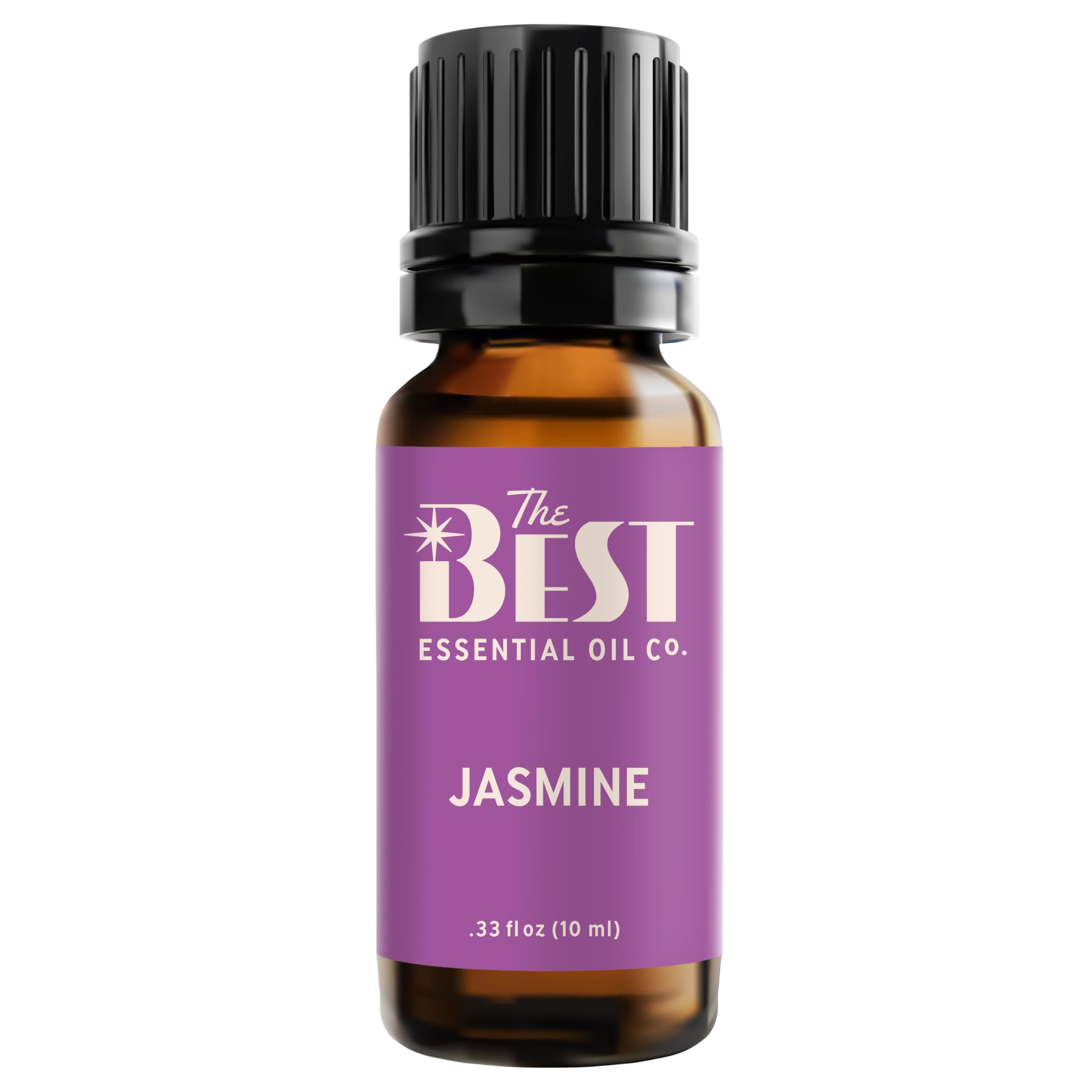The Best Essential Oil Co Jasmine Absolute dilution bottle, premium aroma for relaxing aromatherapy sessions.