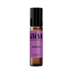 The Best Essential Oil Co Jasmine Roll-On bottle front for convenient on-the-go aromatherapy.