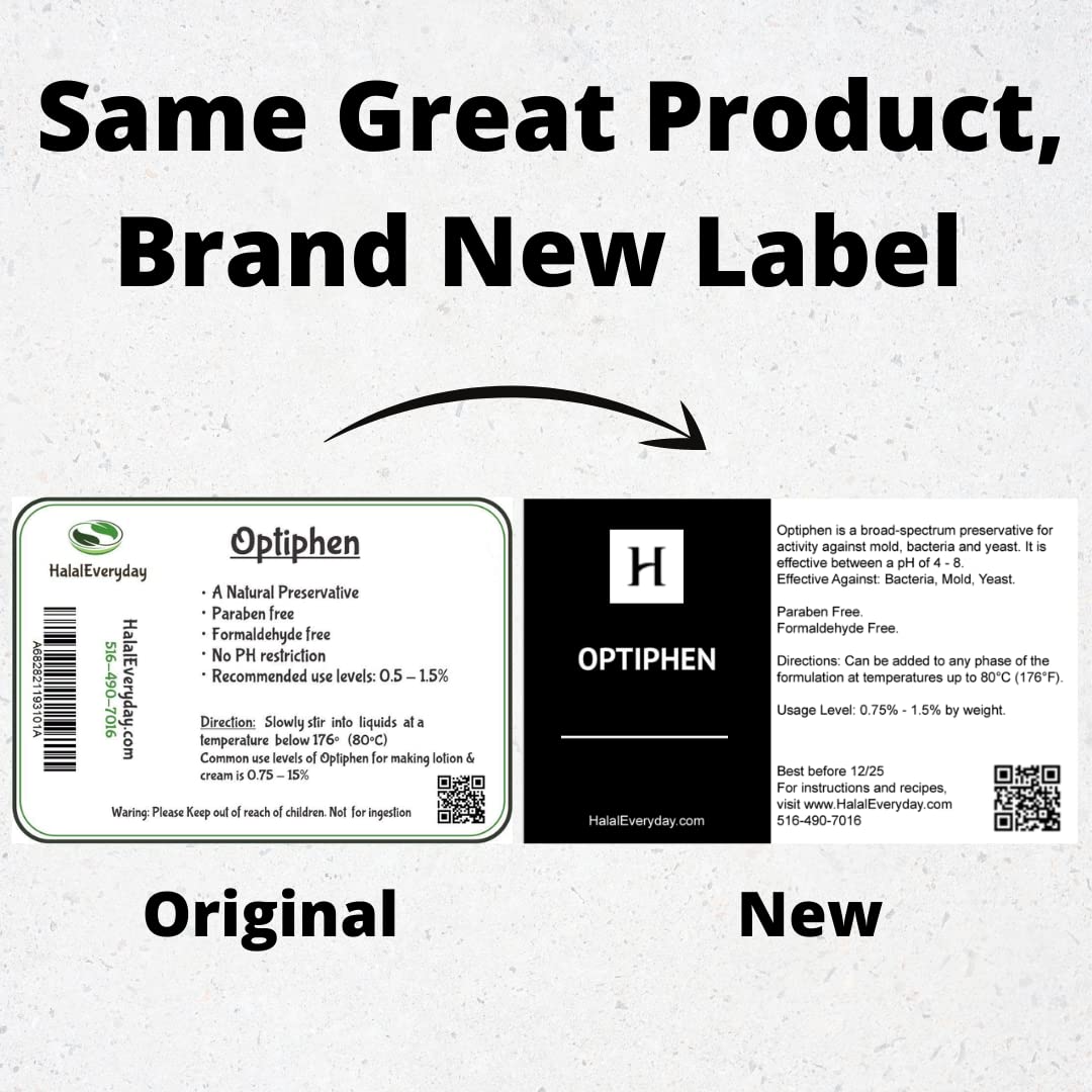 The Chemistry Store Optiphen bottle pour image showing easy addition during formulation
