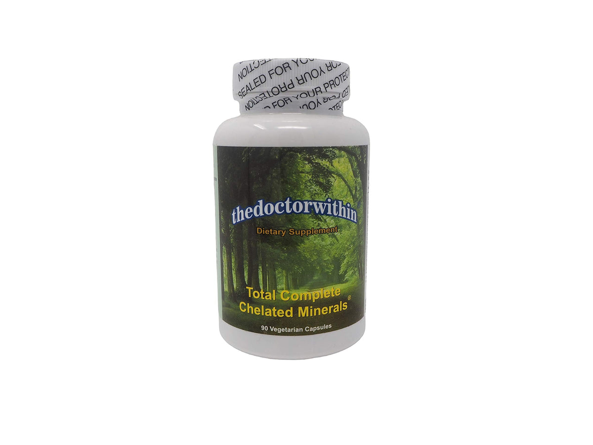 The Doctor Within Total Complete Minerals bottle for daily mineral support.