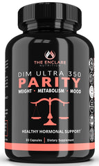 THE ENCLARE NUTRITION DIM bottle front view suggesting hormonal balance potential.