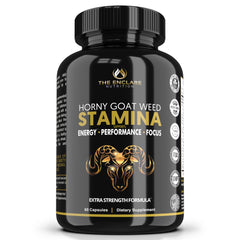 THE ENCLARE NUTRITION Horny Goat Weed Maca bottle boosts energy and stamina