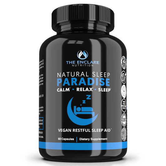 THE ENCLARE NUTRITION Melatonin 10mg bottle-front for natural sleep support