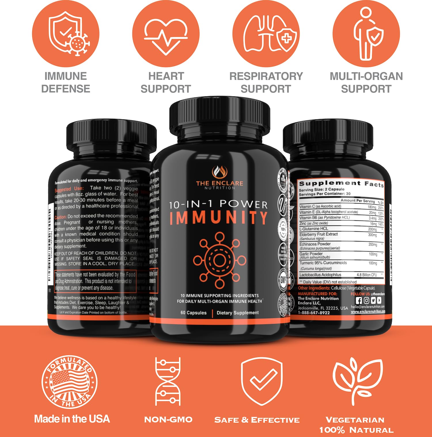 Turmeric curcumin capsule part of the immune blend.