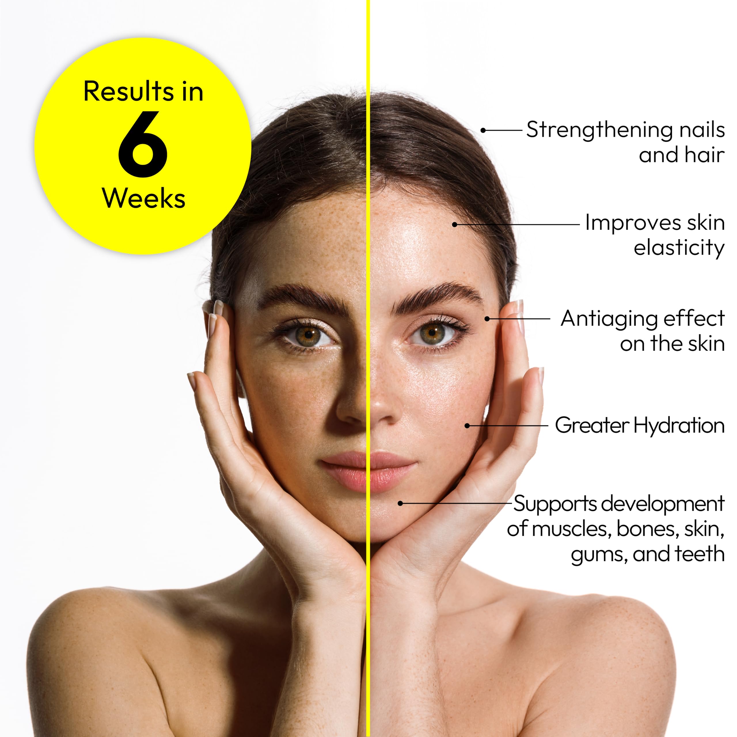 The Everyday Lab biotin and zinc ingredients panel for transparency.