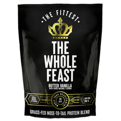 The Fittest Ever Whole Feast beef protein with liver boosts nutrient density for athletes.