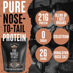 The Fittest Ever Whole Feast shaker mix ready for daily use