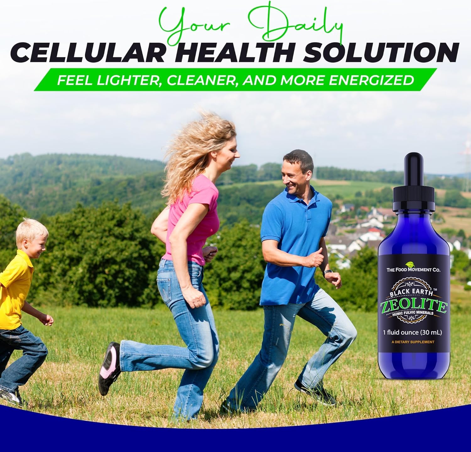 The Food Movement Co. Zeolite suitable for adults and kids