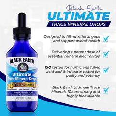 The Food Movement Co. dropper dispensing vegan mineral drops for hydration and recovery.