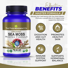 THE FOOD MOVEMENT CO. Sea Moss Master daily ritual image invites steady energy