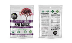The Food Movement Co. sea moss powder scoop image emphasizes portion control for easy daily use.