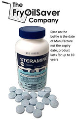 Steramine QT-10 test strips provide clear monitoring of sanitizer strength.