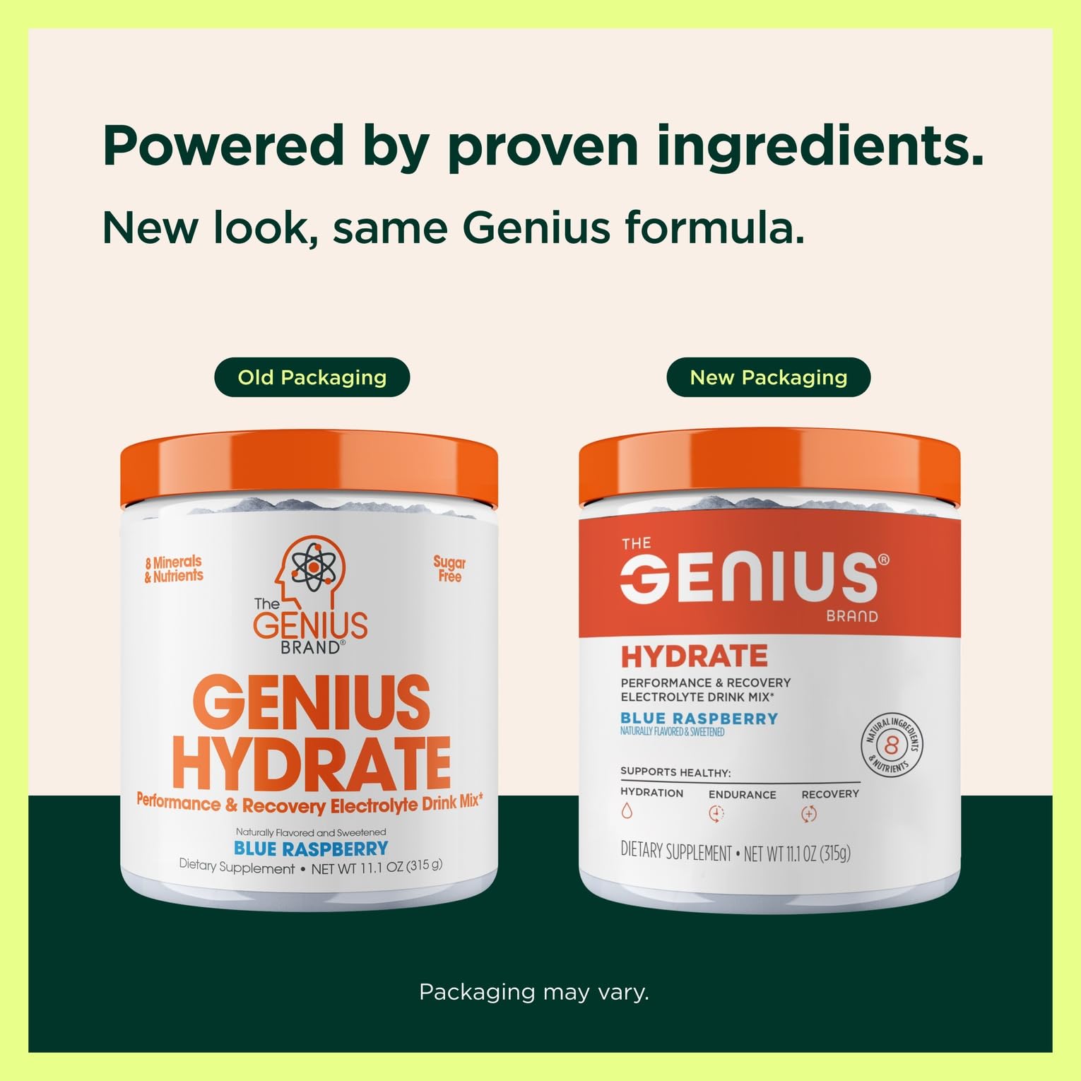 The Genius Hydrate potassium and magnesium support during workouts and daily life.