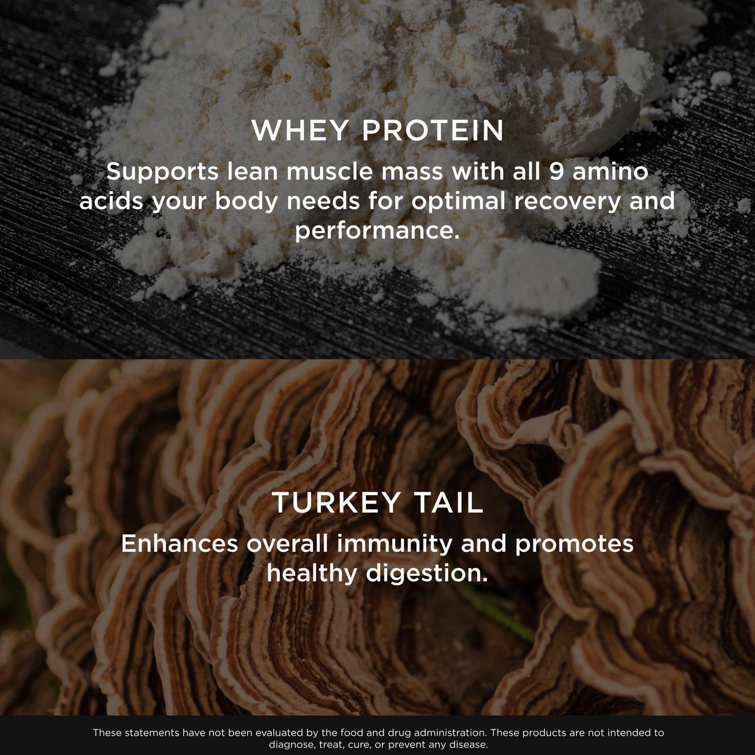 The Genius Brand protein powder shake glass shows a rich chocolate flavor for daily recovery.