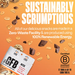 Gluten-free label emphasizes allergen-friendly snack with bold flavor