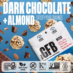 The GFB bites tucked in a purse make a convenient gluten-free snack anywhere.