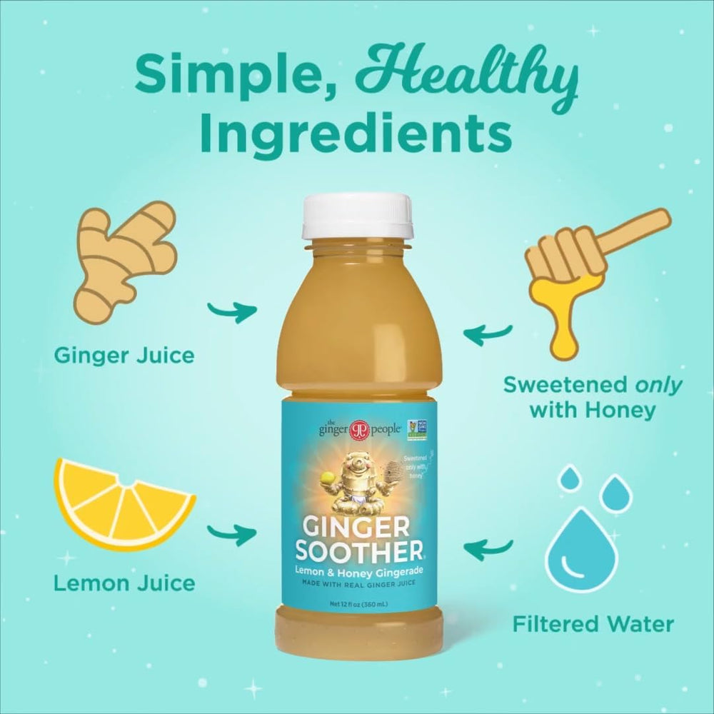Gingerade being poured over ice in a clear glass, highlighting versatility.
