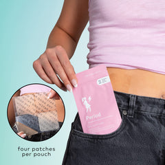 The Good Patch Period Patch with hemp for up to 12-hour wear.