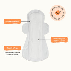 The Honey Pot Company clinically tested pads with dermatologist-reviewed safety.