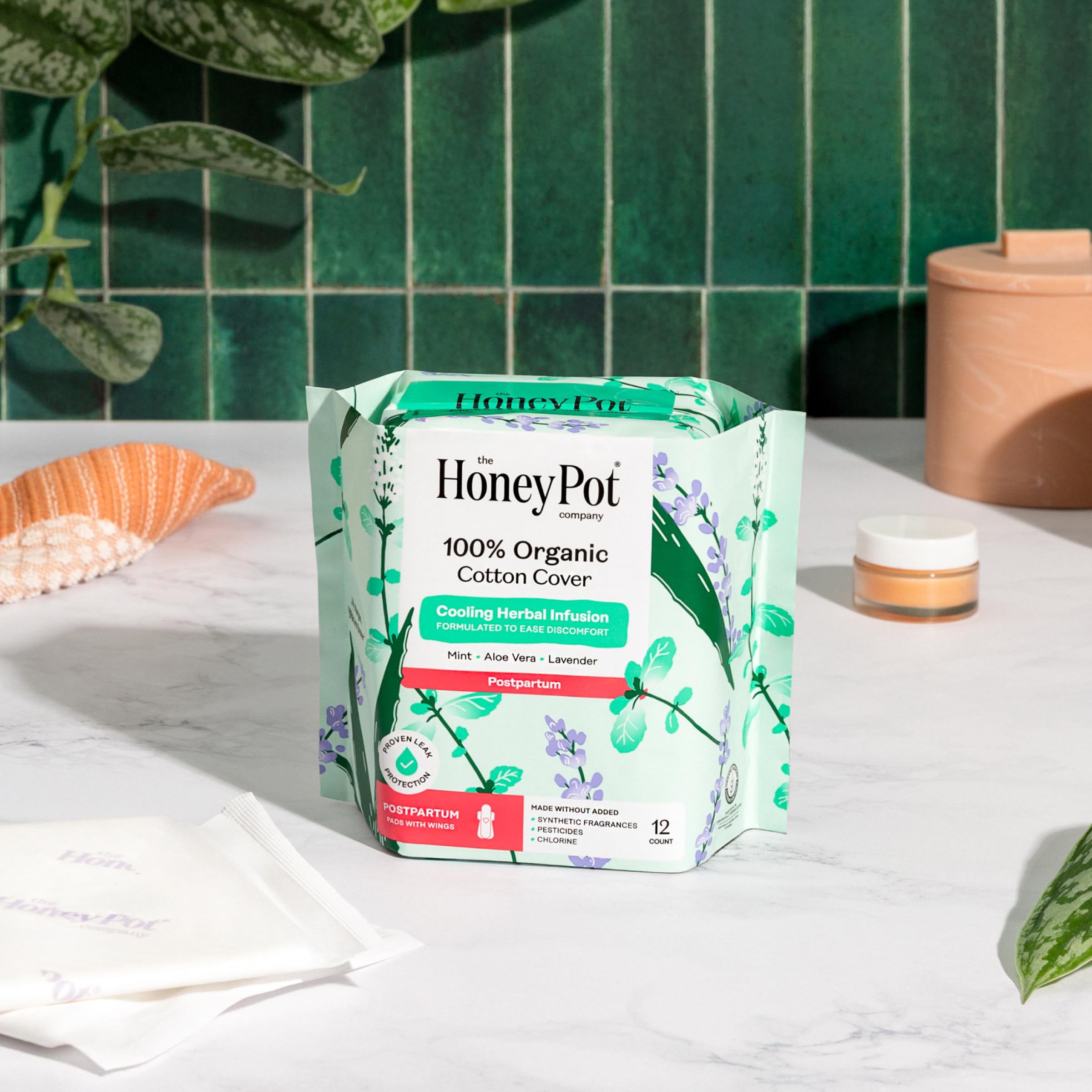 The Honey Pot founder Bea Dixon message image conveys herb-powered feminine care.