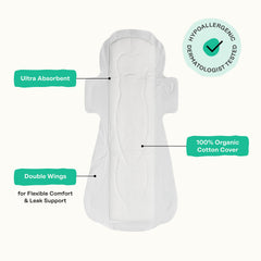 The Honey Pot pad's wood pulp core delivers strong absorbency with minimal leakage.