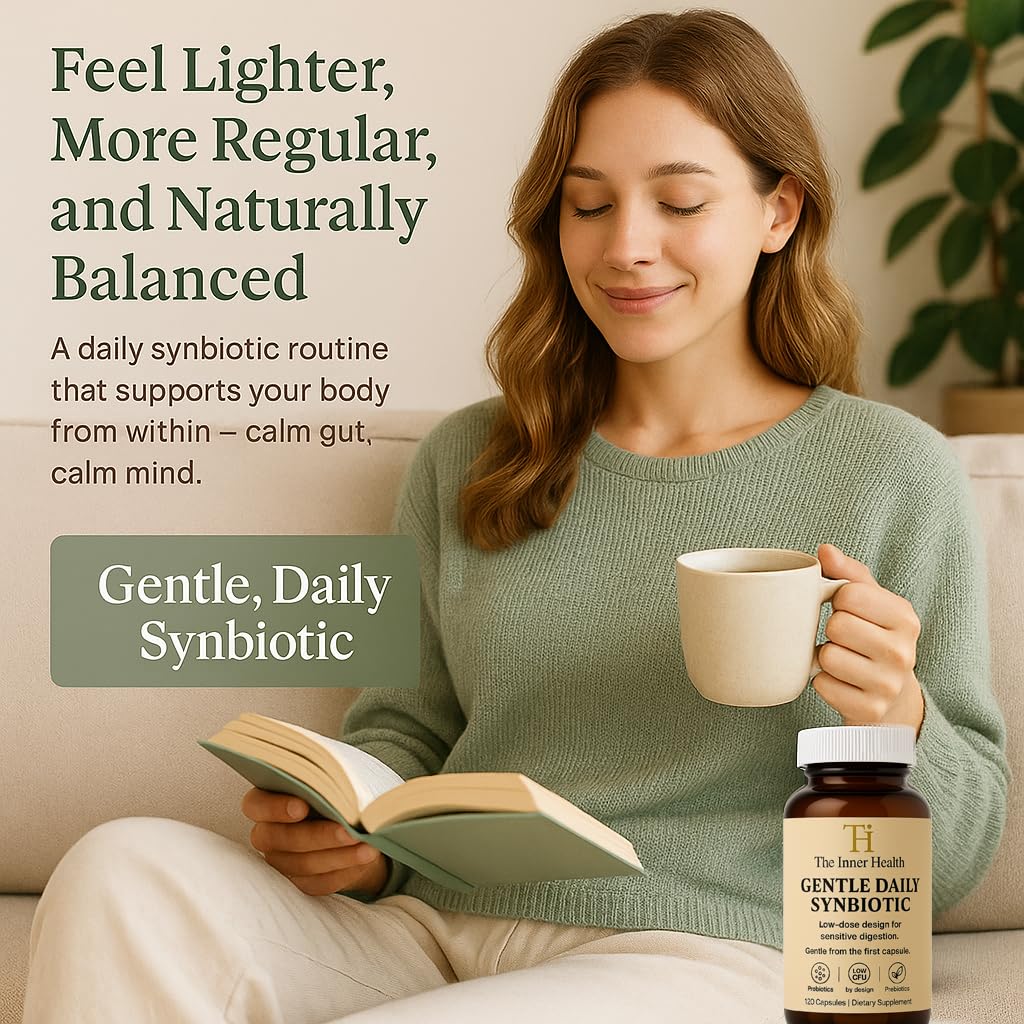 The Inner Health packaging with travel-friendly seal emphasizes easy on-the-go use.