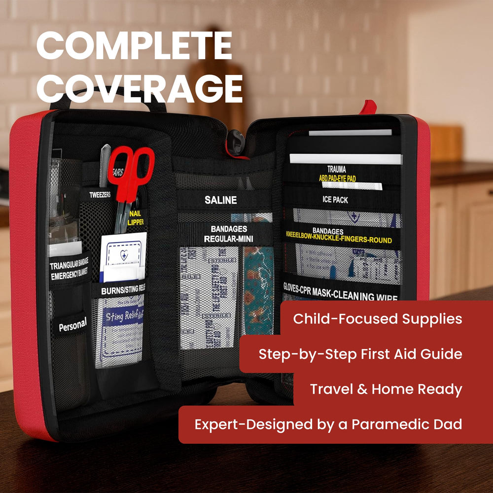 Front zipper pocket for quick-grab items by The Life Safety Pro