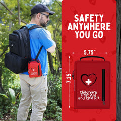 Organized pockets by The Life Safety Pro keep bandages and ointments accessible fast