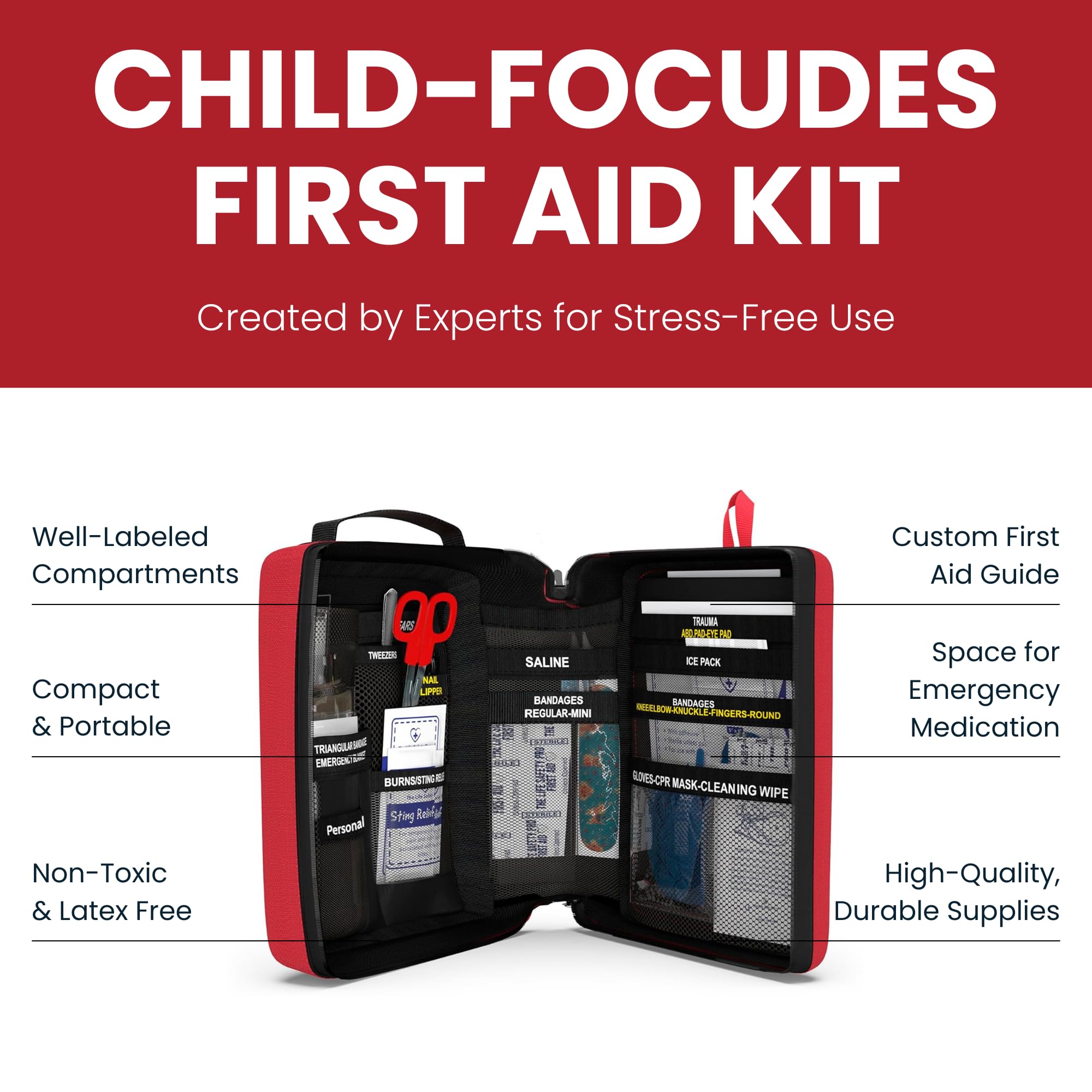 Lightweight design makes travel and outdoor use easy with The Life Safety Pro