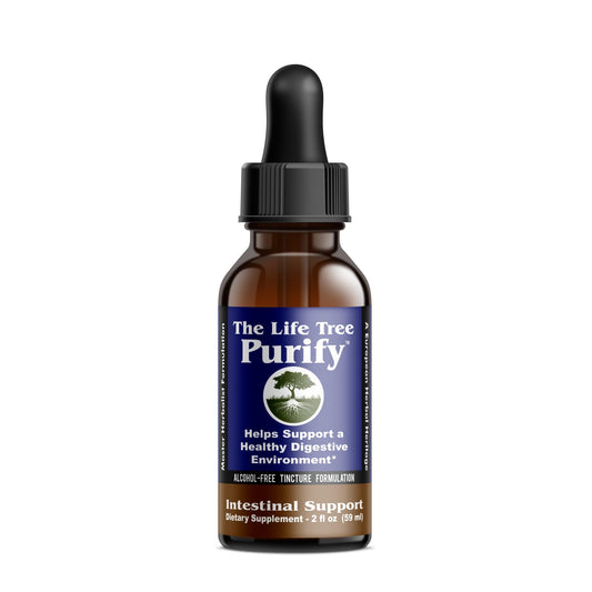 The Life Tree Purify bottle tincture for easy daily cleansing support