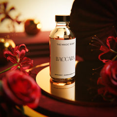 The Magic Scent Baccara diffuser oil amber-vanilla notes aroma.