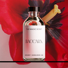 The Magic Scent Baccara diffuser oil made in Miami reflects craftsmanship.