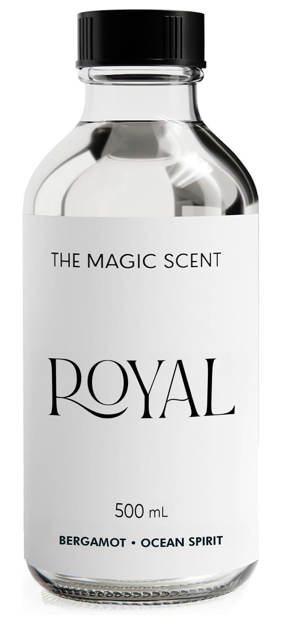 The Magic Scent Royal diffuser oil bottle ready to elevate room ambiance.