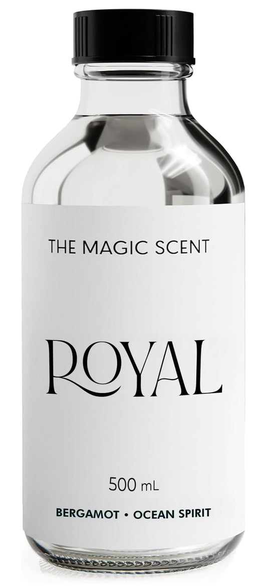 The Magic Scent Royal diffuser oil bottle ready to elevate room ambiance.