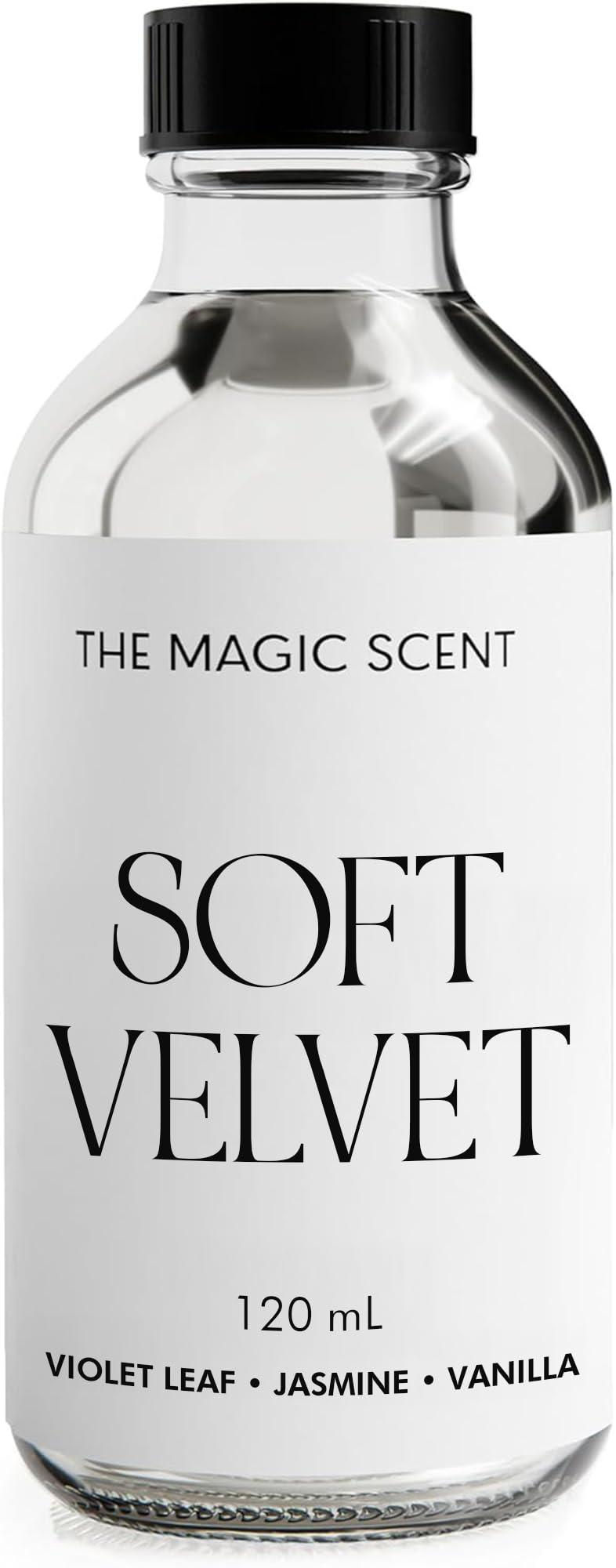 The Magic Scent Soft Velvet bottle ready to elevate home fragrance.