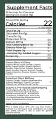 The Nerve Brand Neuropathy Superfood Blend tub with spoon signals easy daily mixing.