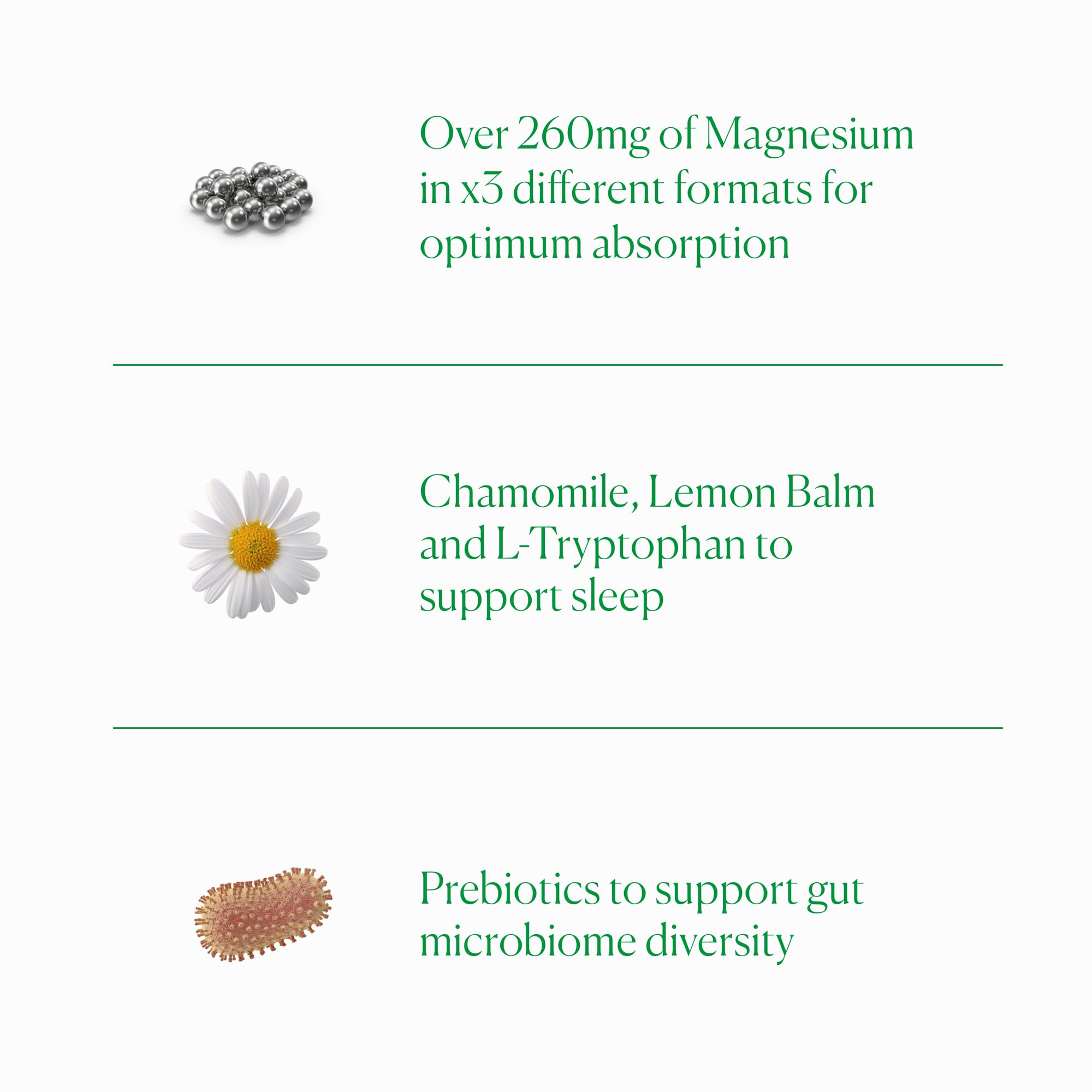 The Nue Co Magnesium Gut Barrier+ powder dissolved in water shows easy absorption