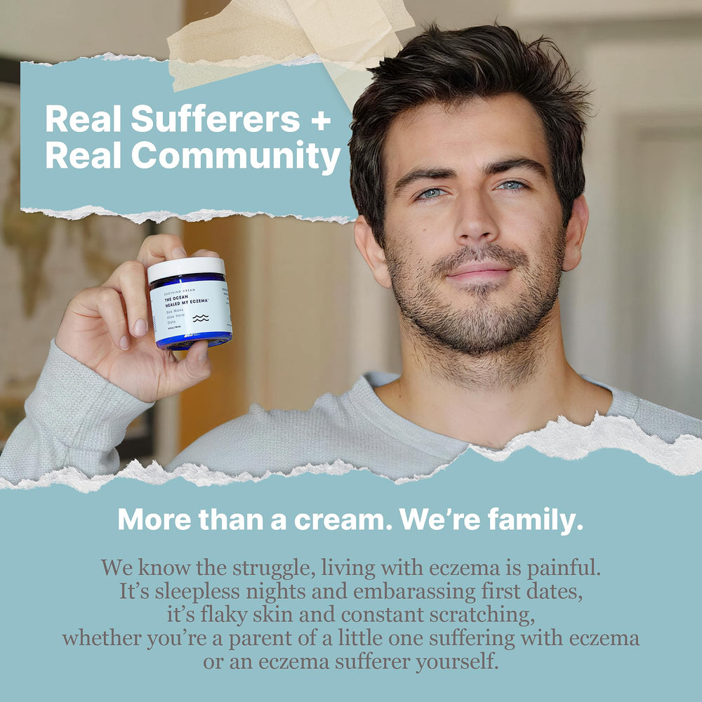 The Ocean Healed My Eczema product suitable for all ages in family skincare